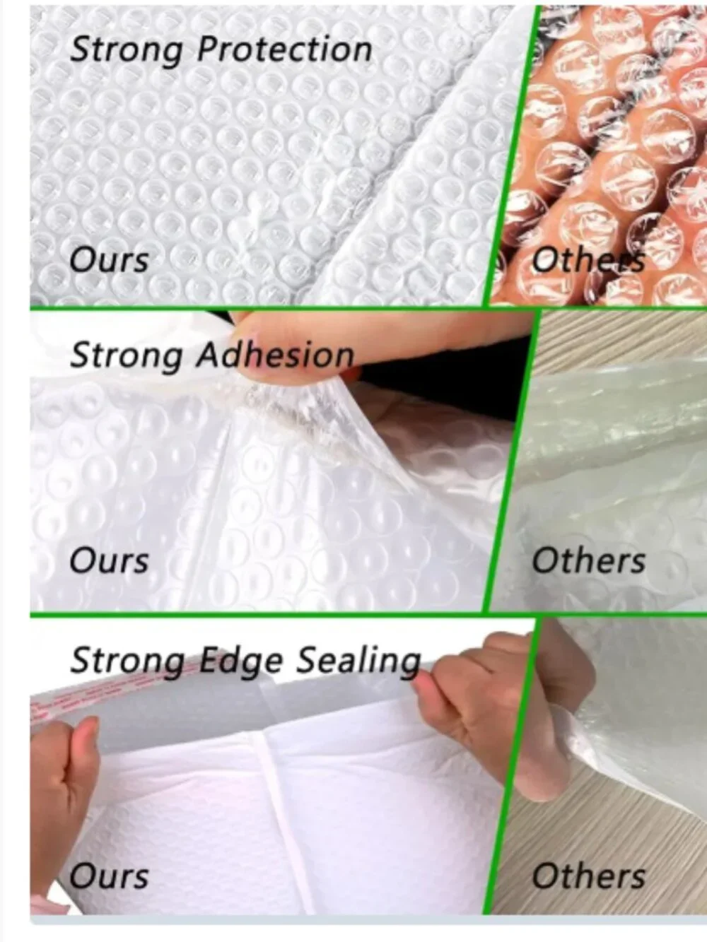 25 Bubble Mailers 4x8